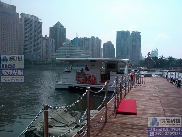 游艇游船隔热防晒防爆贴膜